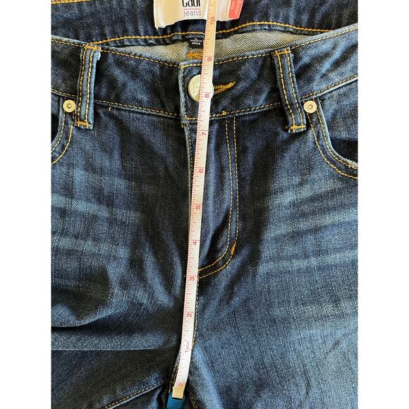 Cabi 5166 Straight Leg Jeans Size 6 Dark Wash Mid Rise - Picture 9 of 10